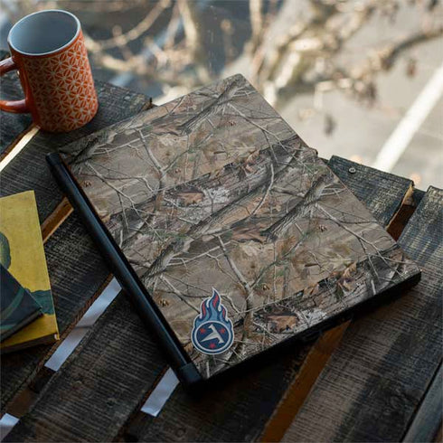 NFL Tennessee Titans Realtree AP Camo MSI GS65 Stealth Laptop Skin