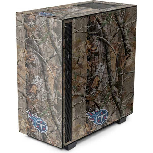 NFL Tennessee Titans Realtree AP Camo NZXT H510 Compact ATX Mid-Tower Case Skin