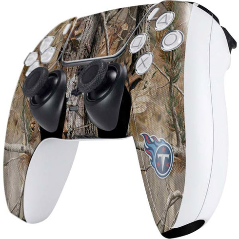 NFL Tennessee Titans Realtree AP Camo PS5 Controller Skin