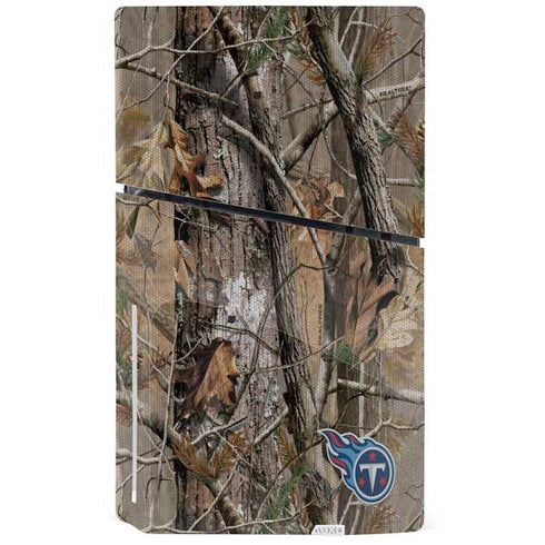 NFL Tennessee Titans Realtree AP Camo PS5 Slim Disk Bundle Skin
