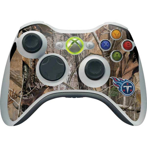 NFL Tennessee Titans Realtree AP Camo Xbox 360 Wireless Controller Skin