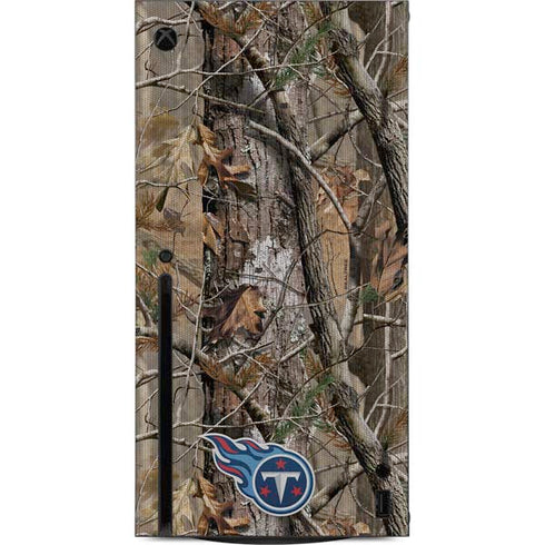 NFL Tennessee Titans Realtree AP Camo Xbox Series X Console Skin