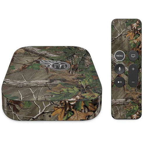 NFL Tennessee Titans Realtree Xtra Green Camo Apple TV Skin