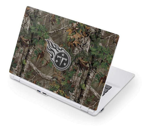 NFL Tennessee Titans Realtree Xtra Green Camo Acer Chromebook Skin