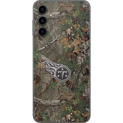 NFL Tennessee Titans Realtree Xtra Green Camo Galaxy A14 5G Skin