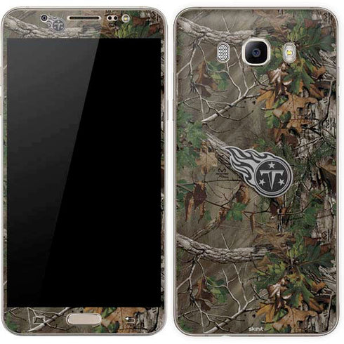 NFL Tennessee Titans Realtree Xtra Green Camo Galaxy J7 Skin