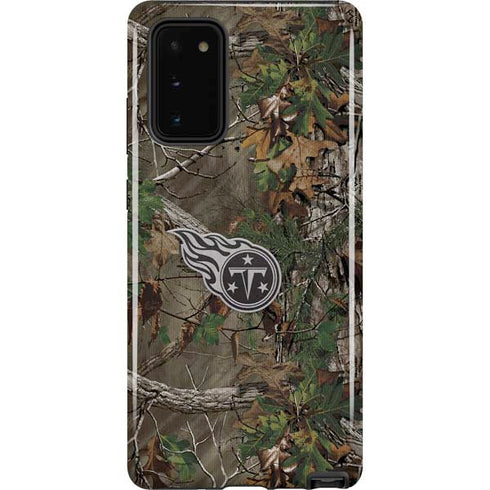 NFL Tennessee Titans Realtree Xtra Green Camo Galaxy Note20 5G Pro Case
