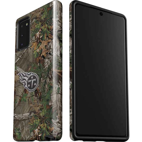 NFL Tennessee Titans Realtree Xtra Green Camo Galaxy Note20 5G Pro Case