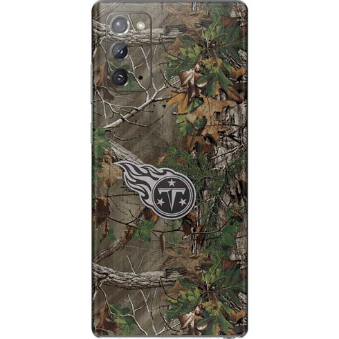 NFL Tennessee Titans Realtree Xtra Green Camo Galaxy Note20 5G Skin
