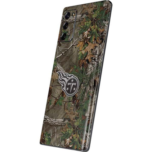NFL Tennessee Titans Realtree Xtra Green Camo Galaxy Note20 5G Skin