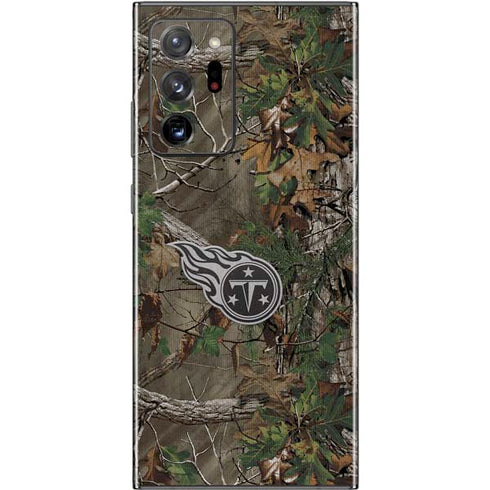 NFL Tennessee Titans Realtree Xtra Green Camo Galaxy Note20 Ultra 5G Skin