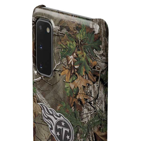NFL Tennessee Titans Realtree Xtra Green Camo Galaxy S20 Lite Case