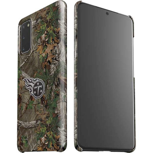 NFL Tennessee Titans Realtree Xtra Green Camo Galaxy S20 Lite Case