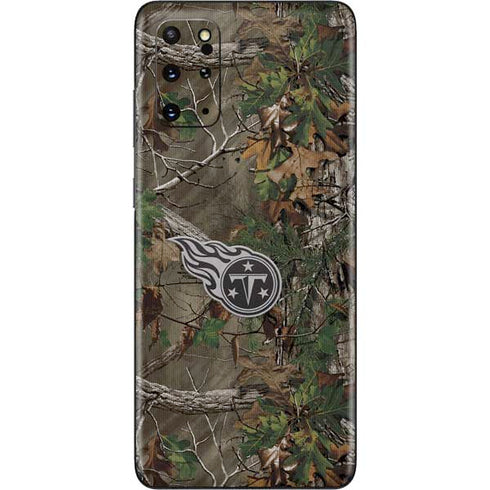 NFL Tennessee Titans Realtree Xtra Green Camo Galaxy S20 Plus Skin