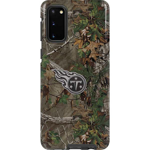 NFL Tennessee Titans Realtree Xtra Green Camo Galaxy S20 Pro Case