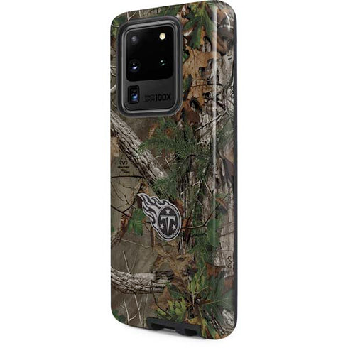 NFL Tennessee Titans Realtree Xtra Green Camo Galaxy S20 Ultra 5G Pro Case