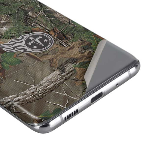 NFL Tennessee Titans Realtree Xtra Green Camo Galaxy S20 Ultra 5G Skin