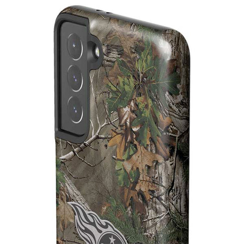 NFL Tennessee Titans Realtree Xtra Green Camo Galaxy S21 5G Pro Case