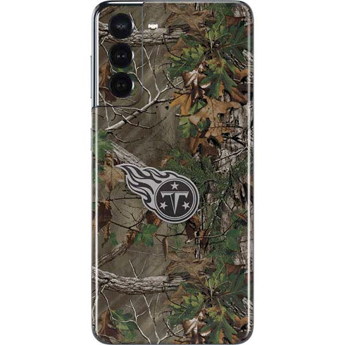 NFL Tennessee Titans Realtree Xtra Green Camo Galaxy S21 5G Skin