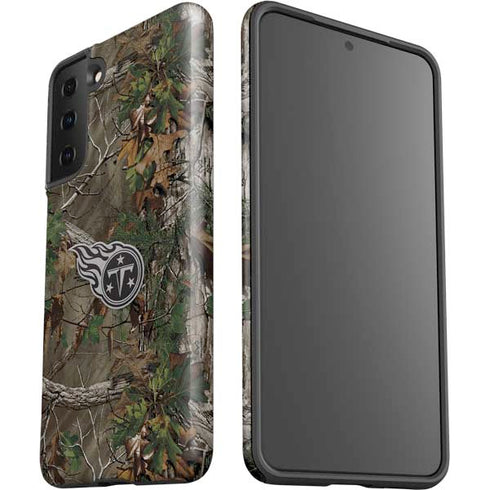 NFL Tennessee Titans Realtree Xtra Green Camo Galaxy S21 Plus 5G Pro Case