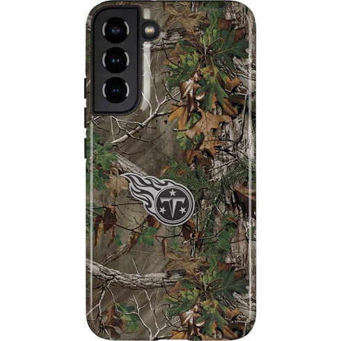 NFL Tennessee Titans Realtree Xtra Green Camo Galaxy S22 Plus Pro Case