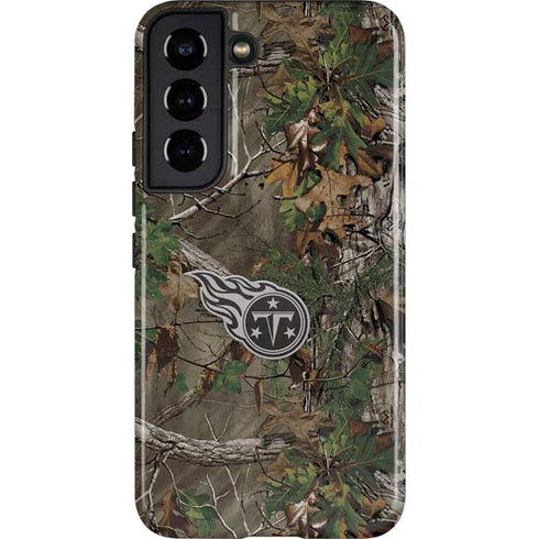 NFL Tennessee Titans Realtree Xtra Green Camo Galaxy S22 Pro Case