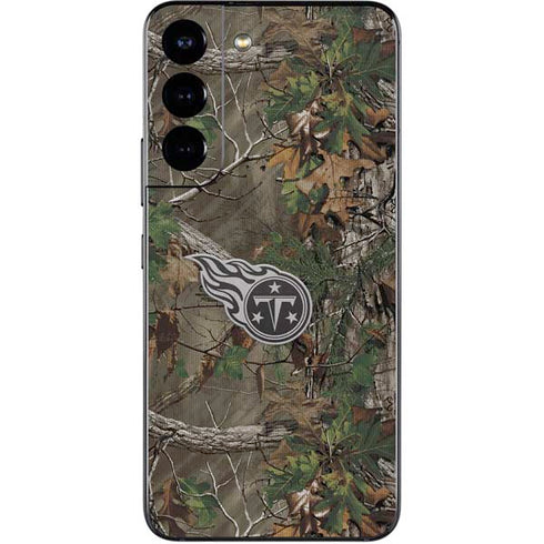 NFL Tennessee Titans Realtree Xtra Green Camo Galaxy S22 Skin