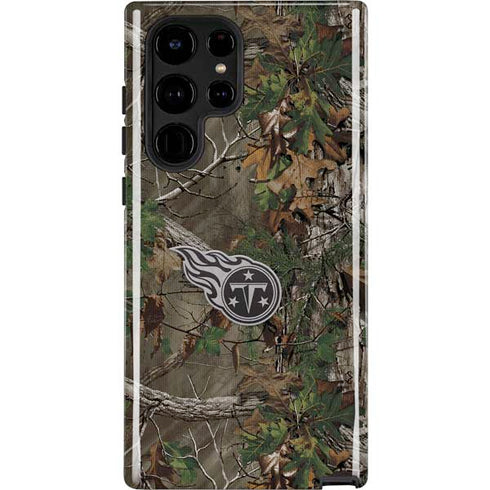 NFL Tennessee Titans Realtree Xtra Green Camo Galaxy S22 Ultra Pro Case