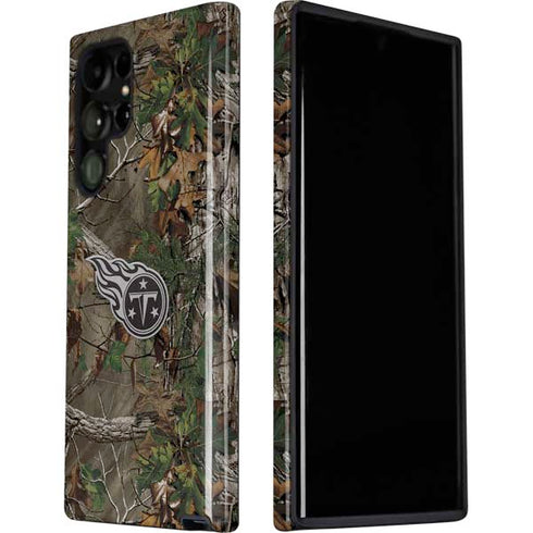 NFL Tennessee Titans Realtree Xtra Green Camo Galaxy S22 Ultra Pro Case