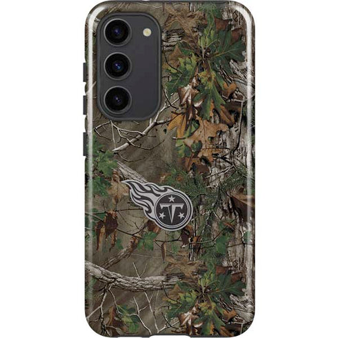NFL Tennessee Titans Realtree Xtra Green Camo Galaxy S23 Plus Pro Case