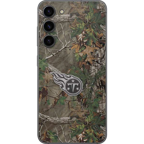 NFL Tennessee Titans Realtree Xtra Green Camo Galaxy S23 Plus Skin