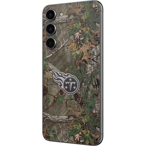 NFL Tennessee Titans Realtree Xtra Green Camo Galaxy S23 Plus Skin