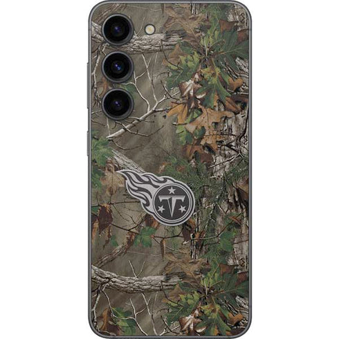 NFL Tennessee Titans Realtree Xtra Green Camo Galaxy S23 Skin