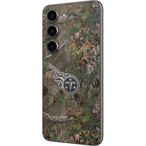 NFL Tennessee Titans Realtree Xtra Green Camo Galaxy S23 Skin