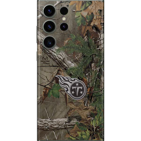 NFL Tennessee Titans Realtree Xtra Green Camo Galaxy S23 Ultra Skin