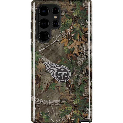NFL Tennessee Titans Realtree Xtra Green Camo Galaxy S24 Ultra Impact Case