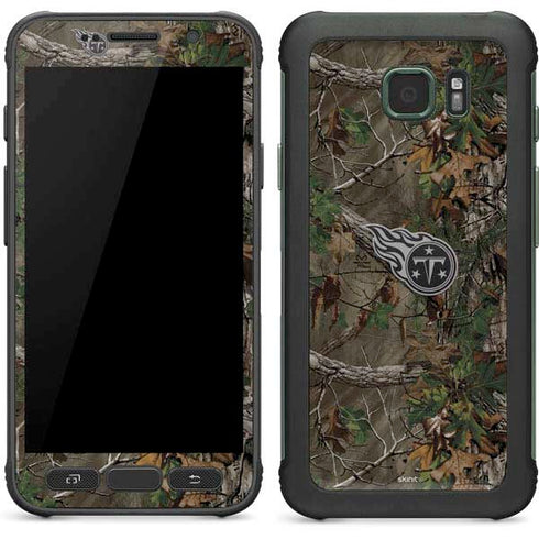 NFL Tennessee Titans Realtree Xtra Green Camo Galaxy S7 Active Skin