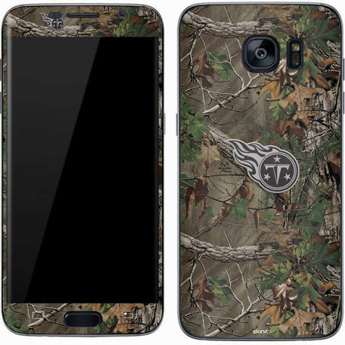NFL Tennessee Titans Realtree Xtra Green Camo Galaxy S7 Skin