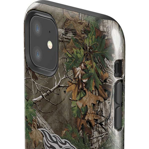 NFL Tennessee Titans Realtree Xtra Green Camo iPhone 11 Impact Case