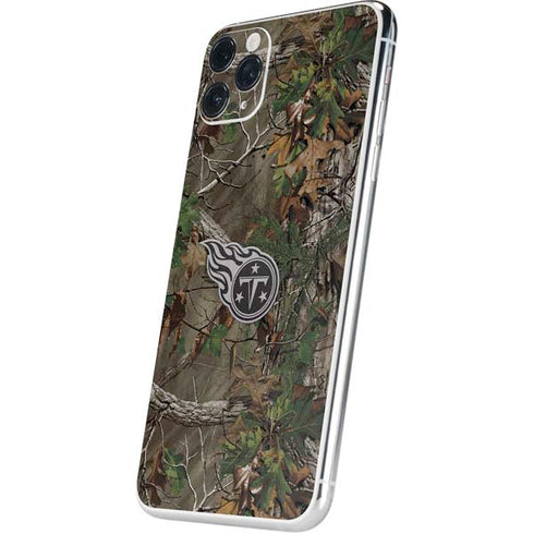 NFL Tennessee Titans Realtree Xtra Green Camo iPhone 11 Pro Max Skin