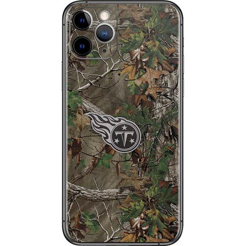 NFL Tennessee Titans Realtree Xtra Green Camo iPhone 11 Pro Skin