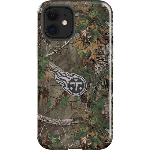NFL Tennessee Titans Realtree Xtra Green Camo iPhone 12 Impact Case