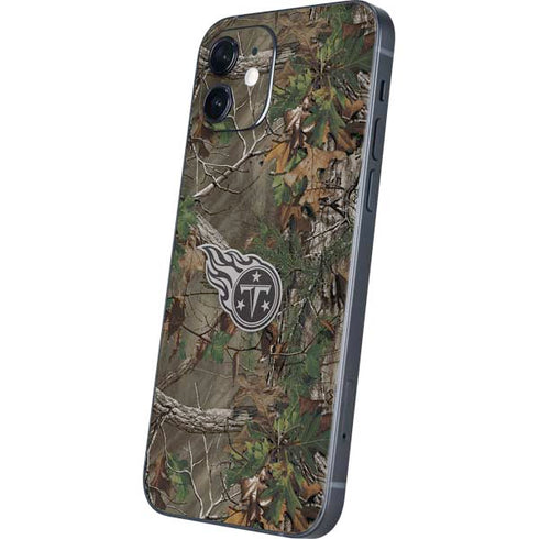 NFL Tennessee Titans Realtree Xtra Green Camo iPhone 12 Mini Skin