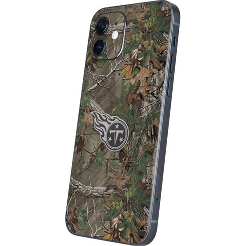 NFL Tennessee Titans Realtree Xtra Green Camo iPhone 12 Skin