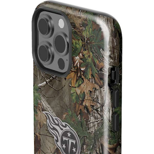 NFL Tennessee Titans Realtree Xtra Green Camo iPhone 15 Pro Max Impact Case