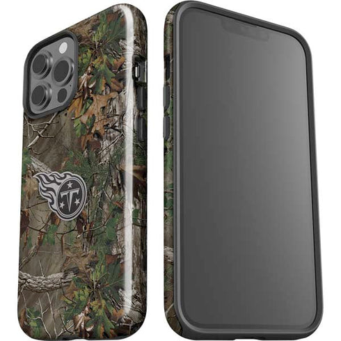 NFL Tennessee Titans Realtree Xtra Green Camo iPhone 15 Pro Max Impact Case