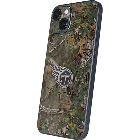NFL Tennessee Titans Realtree Xtra Green Camo iPhone 14 Skin