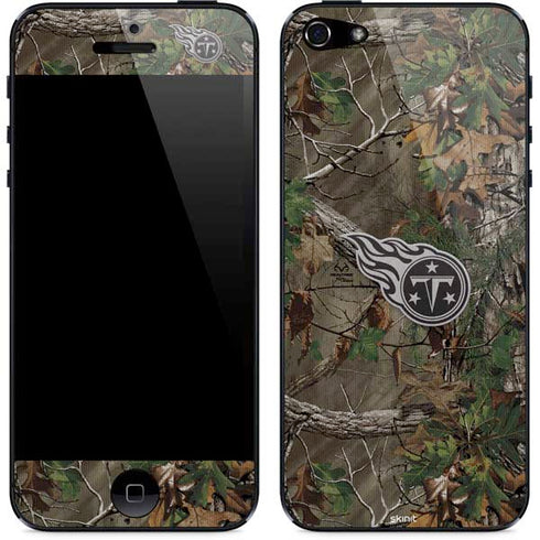 NFL Tennessee Titans Realtree Xtra Green Camo iPhone 5/5s/5SE Skin