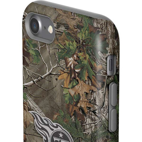 NFL Tennessee Titans Realtree Xtra Green Camo iPhone SE (2nd & 3rd Gen) Pro Case