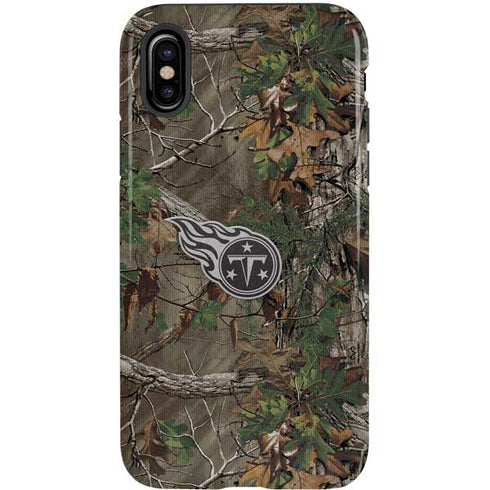 NFL Tennessee Titans Realtree Xtra Green Camo iPhone X Pro Case